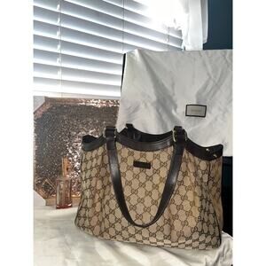 Gucci GG Canvas Shoulder Bag